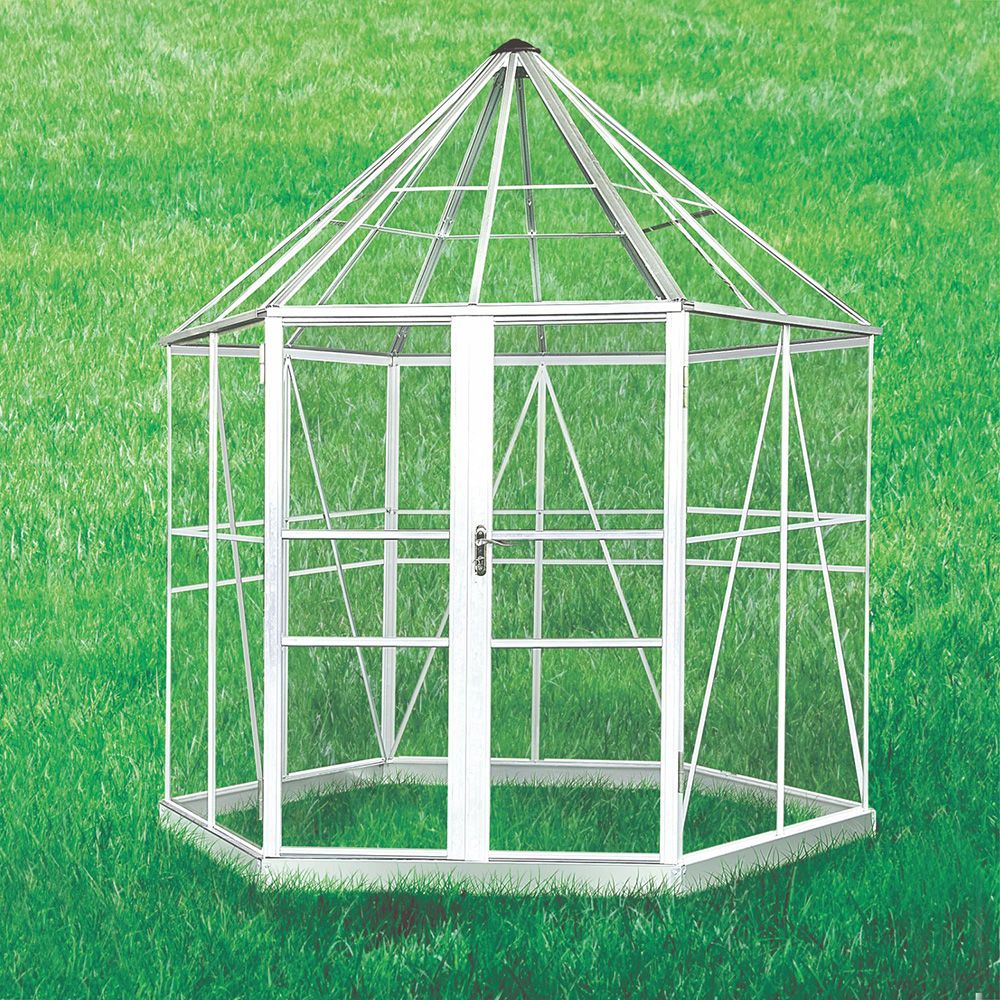 园艺尖顶透明温室 LJ-90098